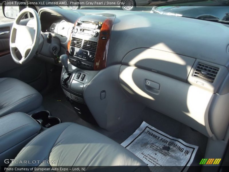 Phantom Gray Pearl / Stone Gray 2004 Toyota Sienna XLE Limited AWD