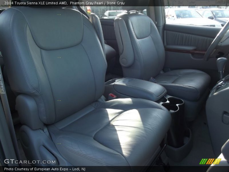 Phantom Gray Pearl / Stone Gray 2004 Toyota Sienna XLE Limited AWD
