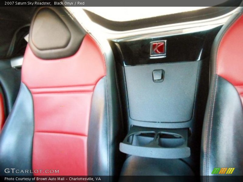 Black Onyx / Red 2007 Saturn Sky Roadster