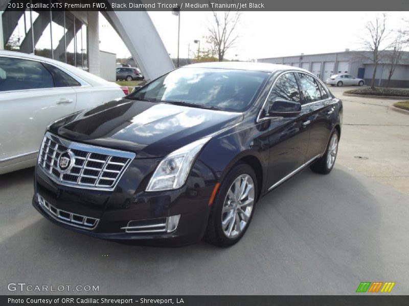 Black Diamond Tricoat / Medium Titanium/Jet Black 2013 Cadillac XTS Premium FWD