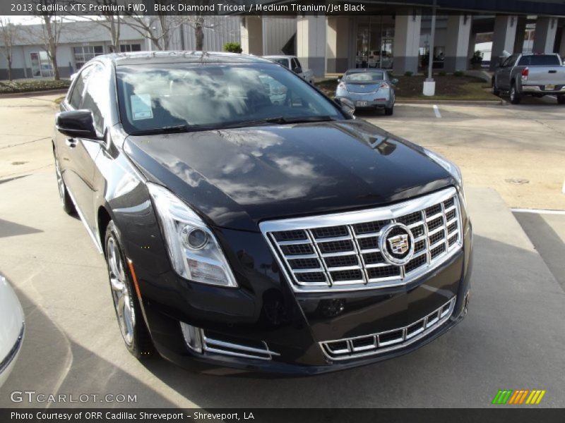 Black Diamond Tricoat / Medium Titanium/Jet Black 2013 Cadillac XTS Premium FWD