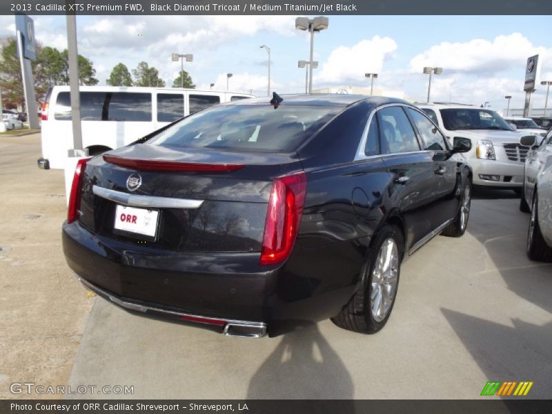 Black Diamond Tricoat / Medium Titanium/Jet Black 2013 Cadillac XTS Premium FWD