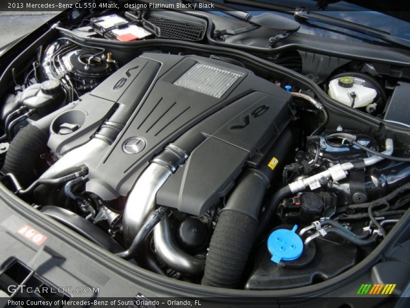  2013 CL 550 4Matic Engine - 4.6 Liter Twin-Turbocharged DI DOHC 32-Valve VVT V8