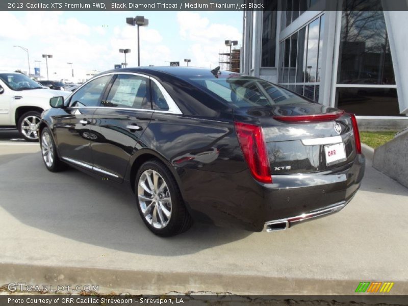 Black Diamond Tricoat / Medium Titanium/Jet Black 2013 Cadillac XTS Premium FWD