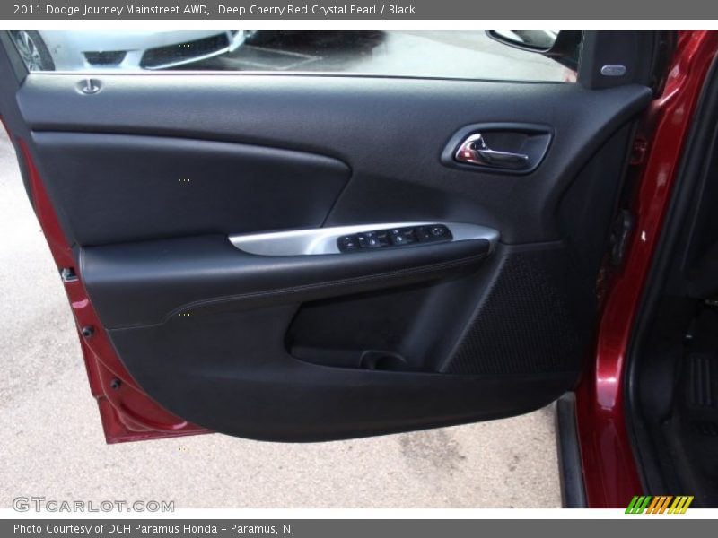 Deep Cherry Red Crystal Pearl / Black 2011 Dodge Journey Mainstreet AWD