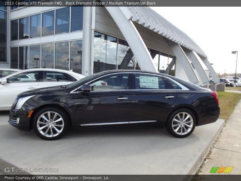 Black Diamond Tricoat / Medium Titanium/Jet Black 2013 Cadillac XTS Premium FWD