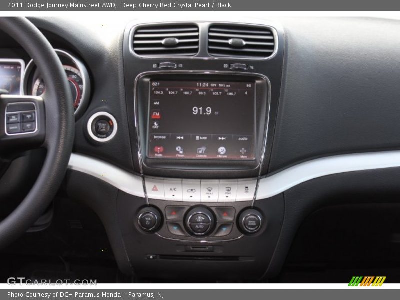 Deep Cherry Red Crystal Pearl / Black 2011 Dodge Journey Mainstreet AWD