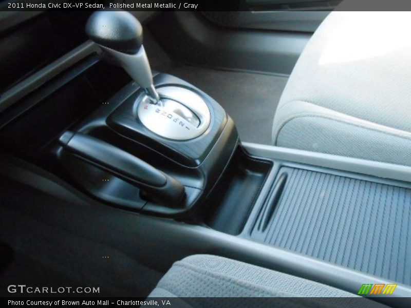 Polished Metal Metallic / Gray 2011 Honda Civic DX-VP Sedan