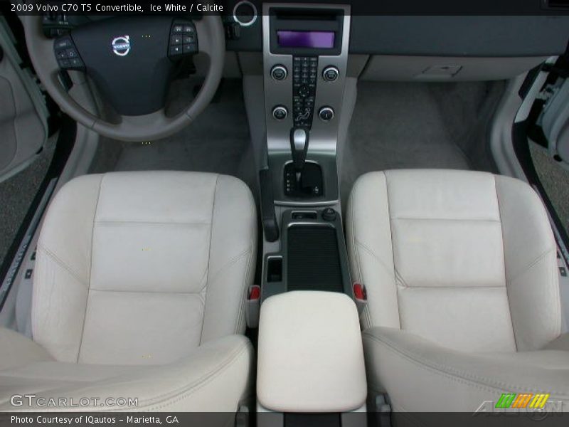 Ice White / Calcite 2009 Volvo C70 T5 Convertible