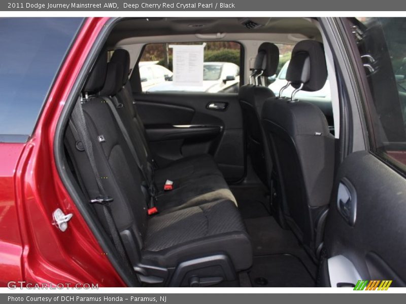 Deep Cherry Red Crystal Pearl / Black 2011 Dodge Journey Mainstreet AWD