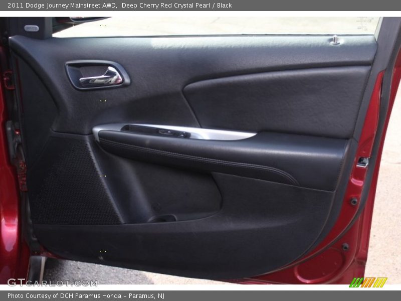 Deep Cherry Red Crystal Pearl / Black 2011 Dodge Journey Mainstreet AWD
