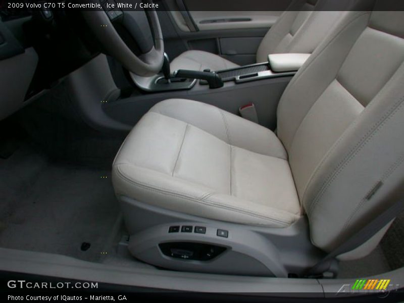 Ice White / Calcite 2009 Volvo C70 T5 Convertible