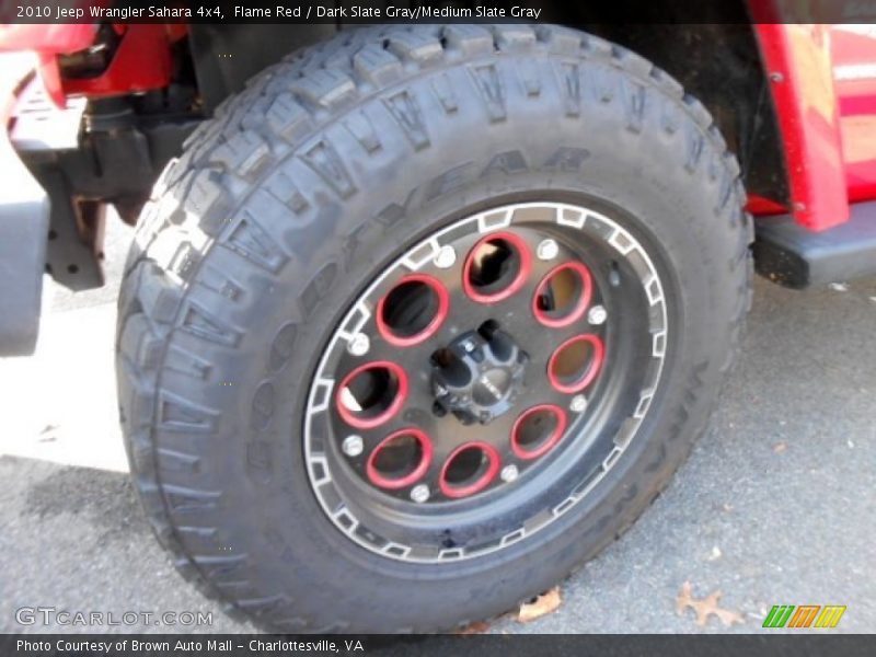 Flame Red / Dark Slate Gray/Medium Slate Gray 2010 Jeep Wrangler Sahara 4x4