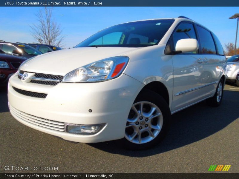 Natural White / Taupe 2005 Toyota Sienna XLE Limited