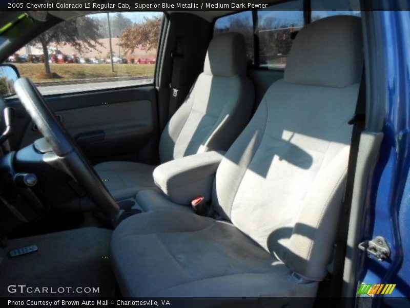 Superior Blue Metallic / Medium Dark Pewter 2005 Chevrolet Colorado LS Regular Cab