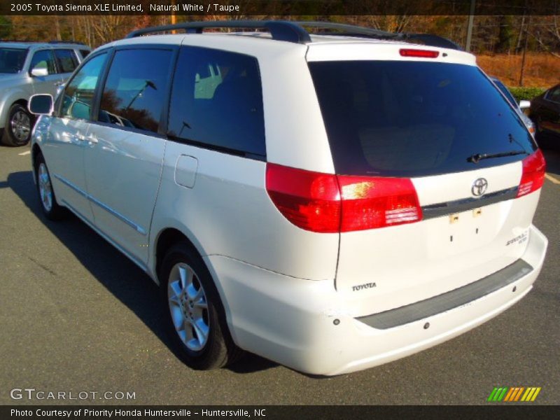 Natural White / Taupe 2005 Toyota Sienna XLE Limited