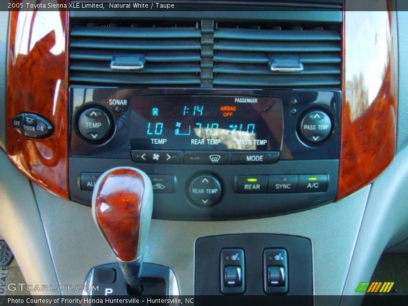 Natural White / Taupe 2005 Toyota Sienna XLE Limited