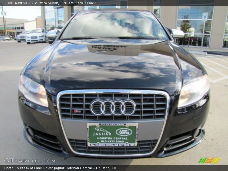 Brilliant Black / Black 2006 Audi S4 4.2 quattro Sedan