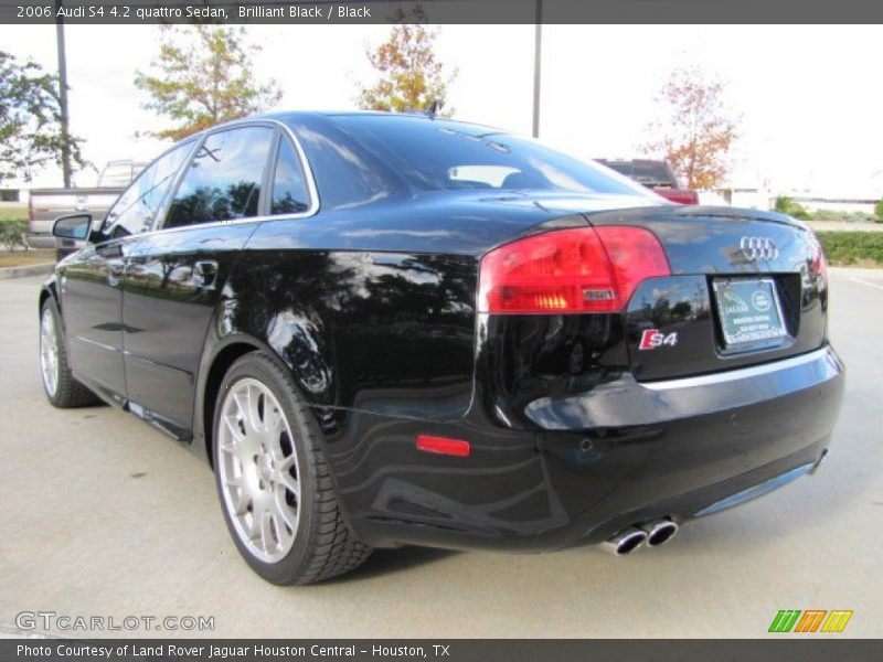 Brilliant Black / Black 2006 Audi S4 4.2 quattro Sedan
