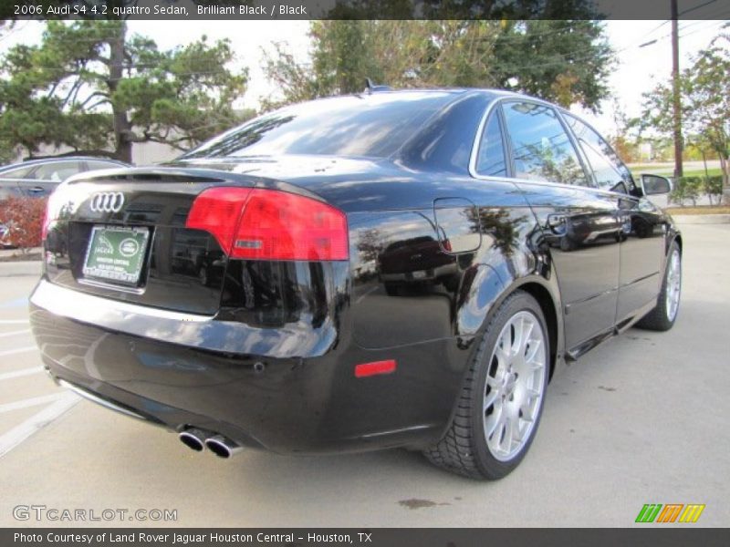 Brilliant Black / Black 2006 Audi S4 4.2 quattro Sedan