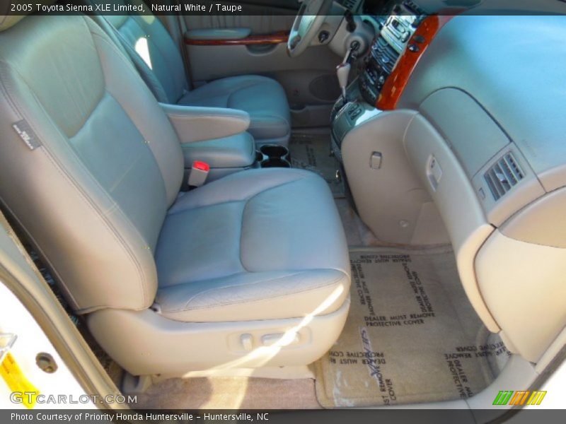 Natural White / Taupe 2005 Toyota Sienna XLE Limited