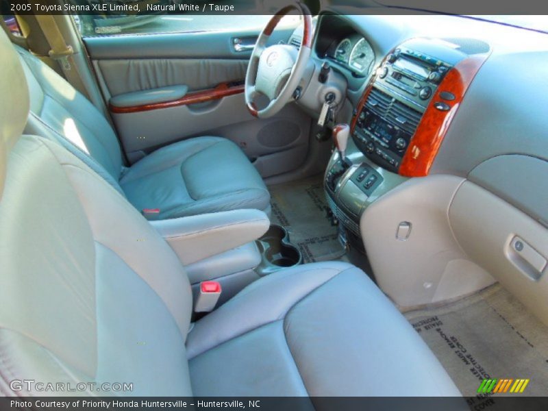 Natural White / Taupe 2005 Toyota Sienna XLE Limited