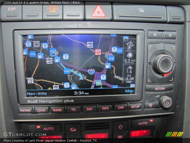 Navigation of 2006 S4 4.2 quattro Sedan