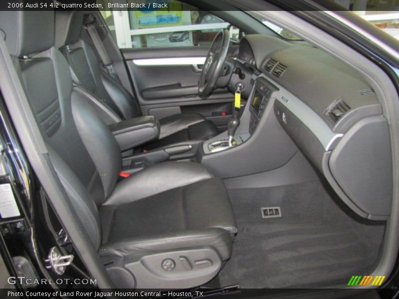 Brilliant Black / Black 2006 Audi S4 4.2 quattro Sedan