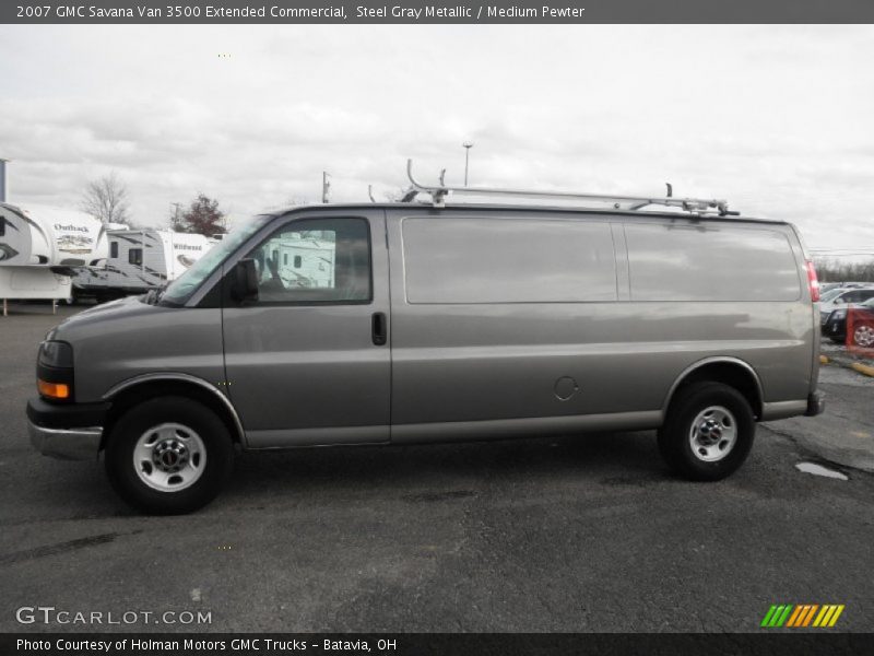  2007 Savana Van 3500 Extended Commercial Steel Gray Metallic