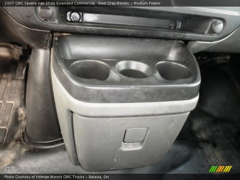 Steel Gray Metallic / Medium Pewter 2007 GMC Savana Van 3500 Extended Commercial