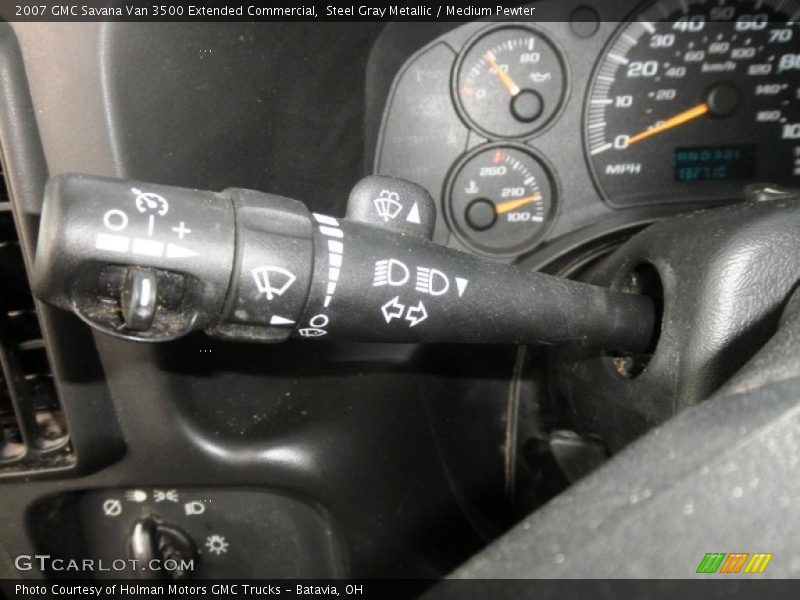 Steel Gray Metallic / Medium Pewter 2007 GMC Savana Van 3500 Extended Commercial