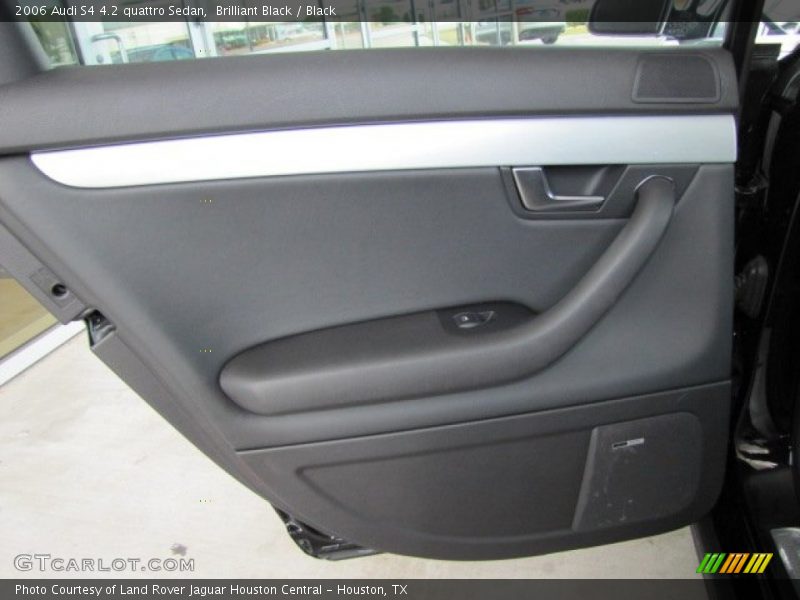 Brilliant Black / Black 2006 Audi S4 4.2 quattro Sedan