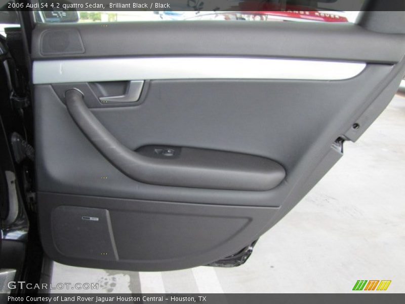 Brilliant Black / Black 2006 Audi S4 4.2 quattro Sedan