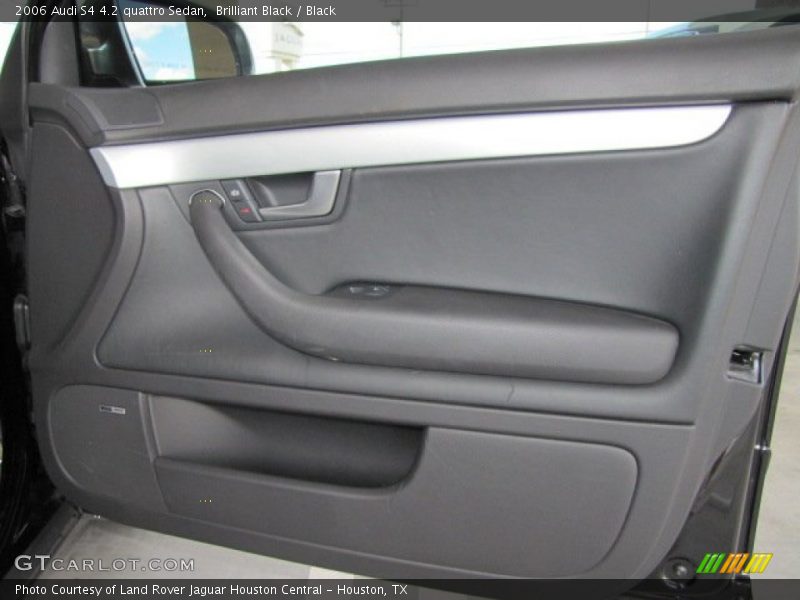 Brilliant Black / Black 2006 Audi S4 4.2 quattro Sedan