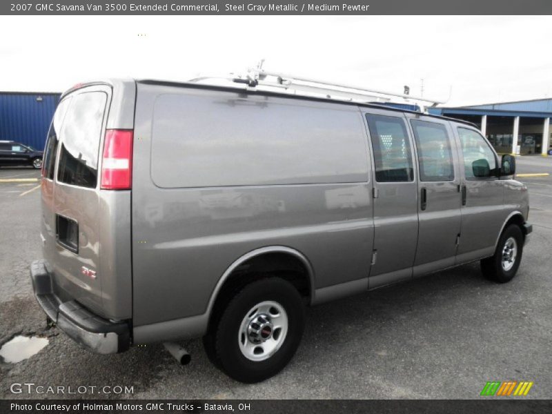  2007 Savana Van 3500 Extended Commercial Steel Gray Metallic