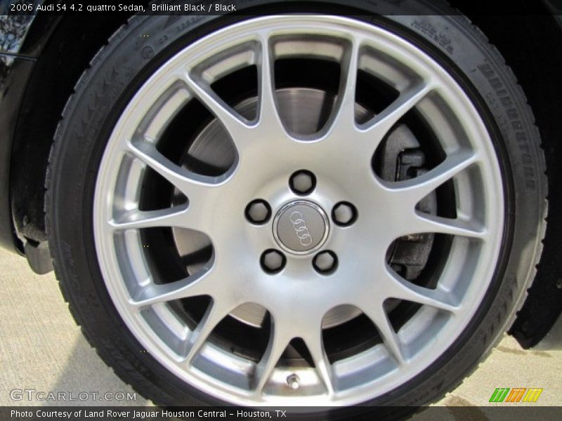 Brilliant Black / Black 2006 Audi S4 4.2 quattro Sedan