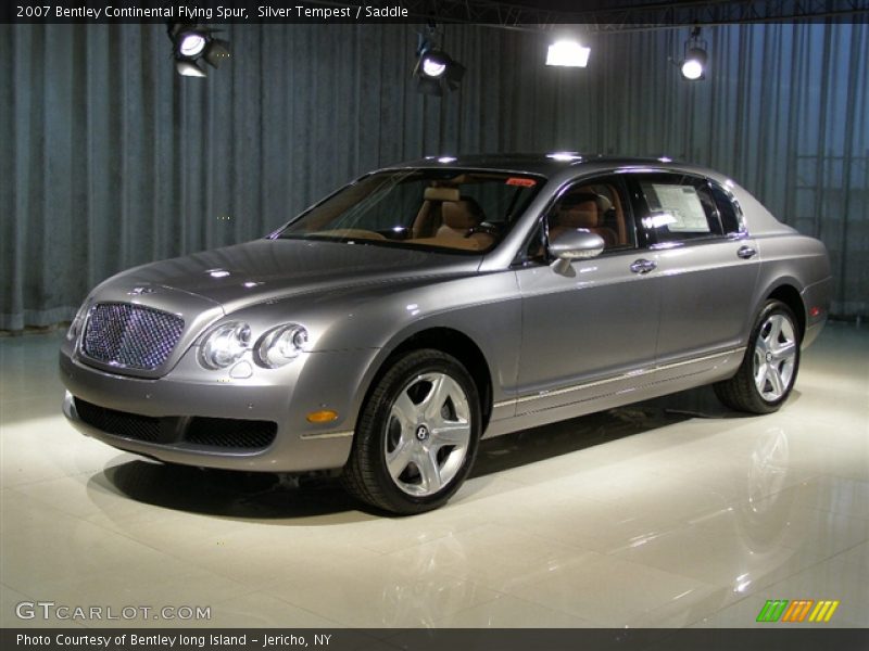 Silver Tempest / Saddle 2007 Bentley Continental Flying Spur