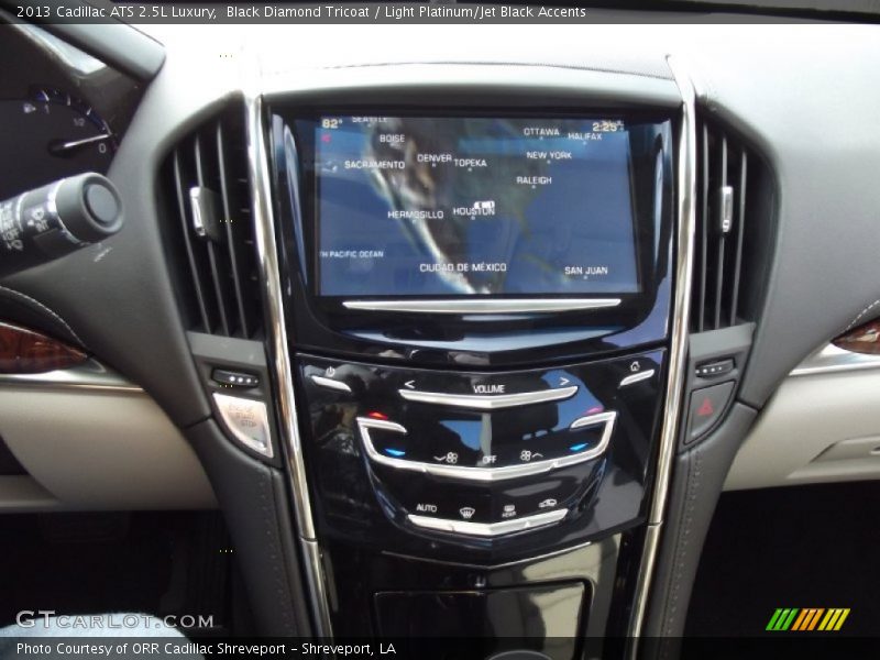 Black Diamond Tricoat / Light Platinum/Jet Black Accents 2013 Cadillac ATS 2.5L Luxury