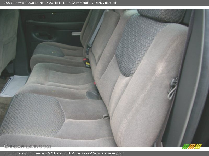 Dark Gray Metallic / Dark Charcoal 2003 Chevrolet Avalanche 1500 4x4