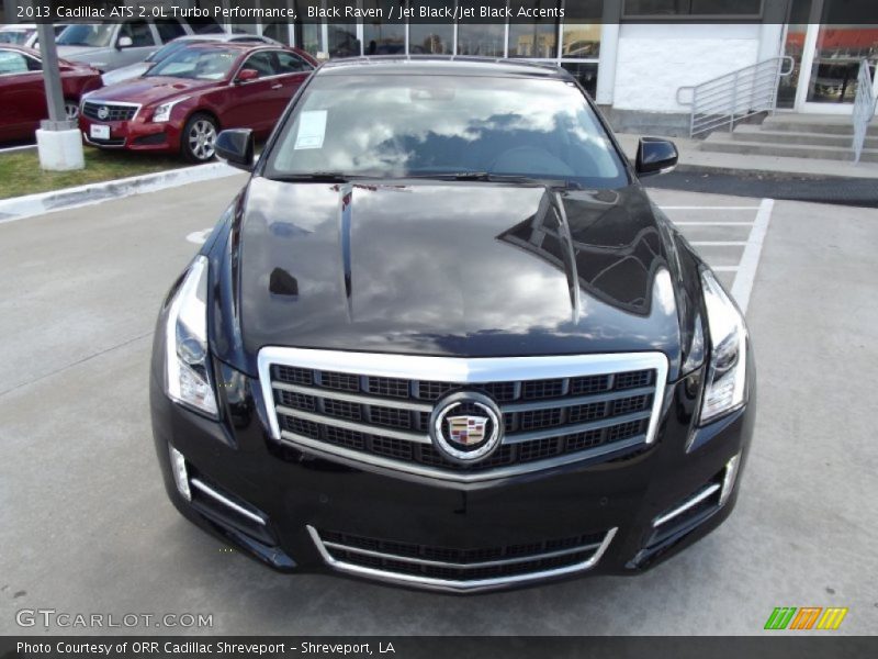 Black Raven / Jet Black/Jet Black Accents 2013 Cadillac ATS 2.0L Turbo Performance