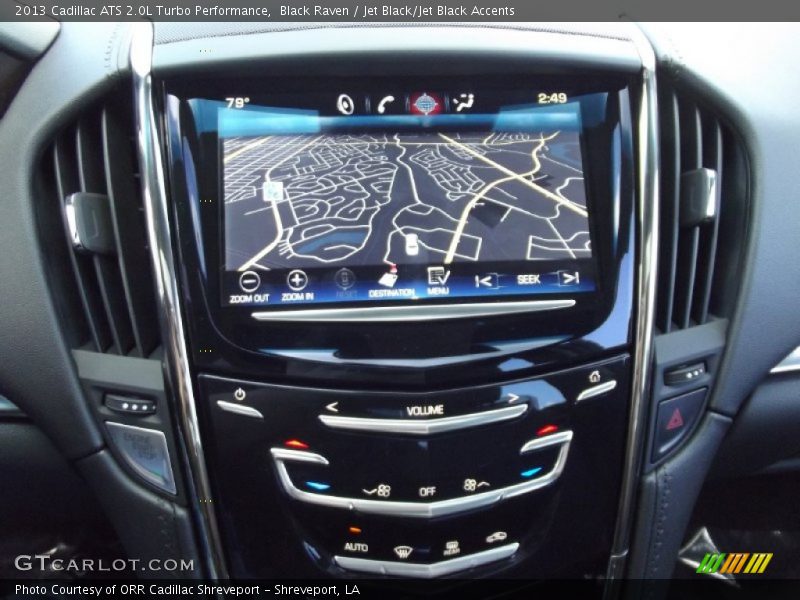 Navigation of 2013 ATS 2.0L Turbo Performance