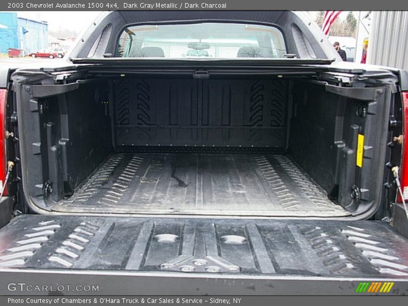 Dark Gray Metallic / Dark Charcoal 2003 Chevrolet Avalanche 1500 4x4