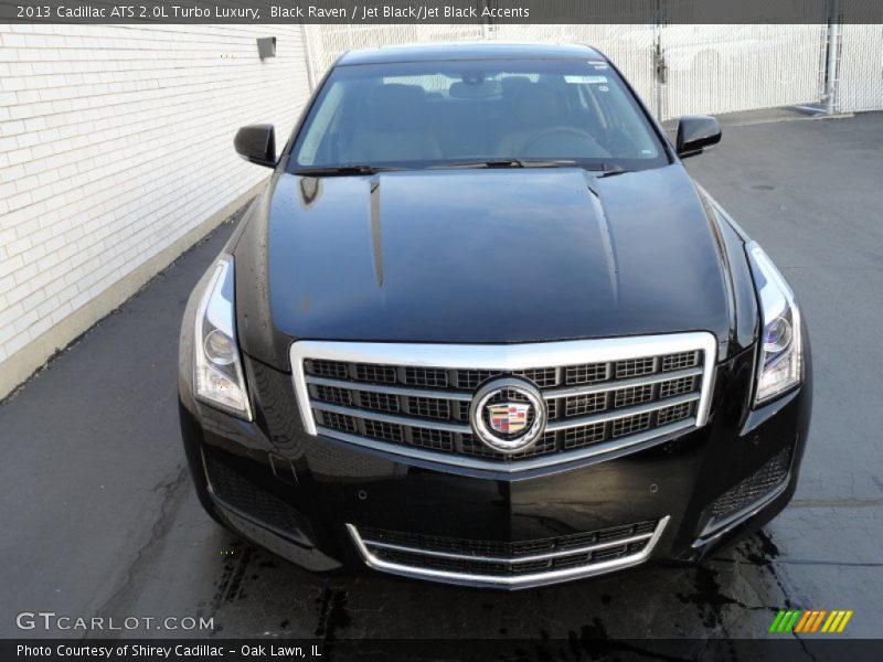 Black Raven / Jet Black/Jet Black Accents 2013 Cadillac ATS 2.0L Turbo Luxury