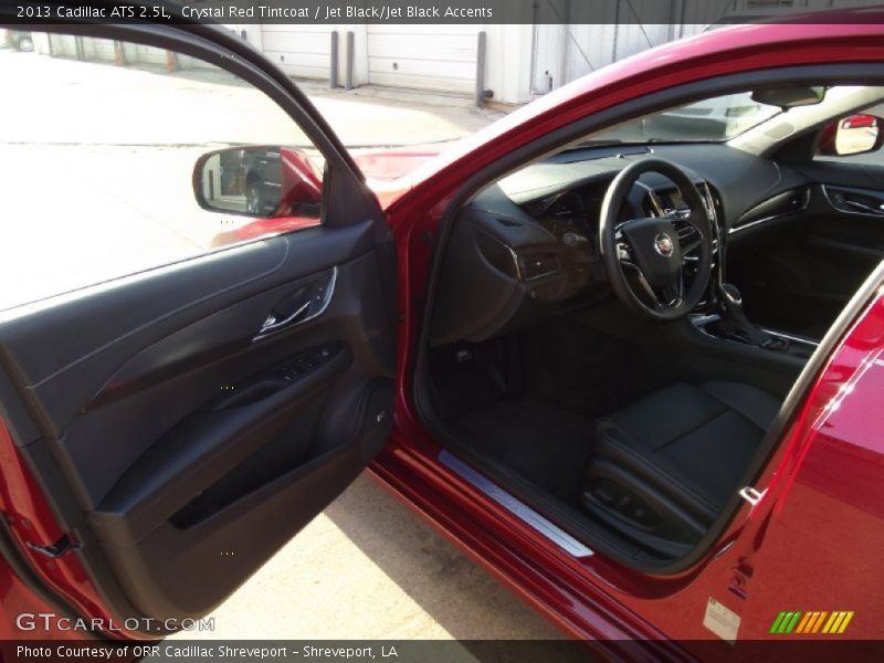 Crystal Red Tintcoat / Jet Black/Jet Black Accents 2013 Cadillac ATS 2.5L