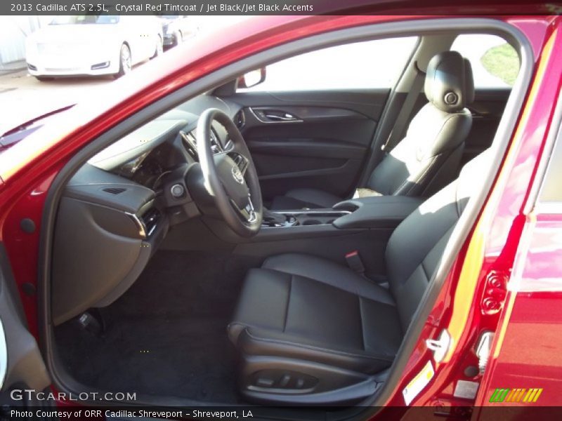 Crystal Red Tintcoat / Jet Black/Jet Black Accents 2013 Cadillac ATS 2.5L