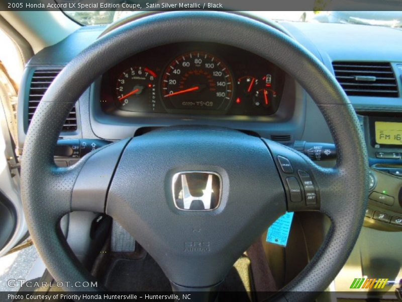 Satin Silver Metallic / Black 2005 Honda Accord LX Special Edition Coupe