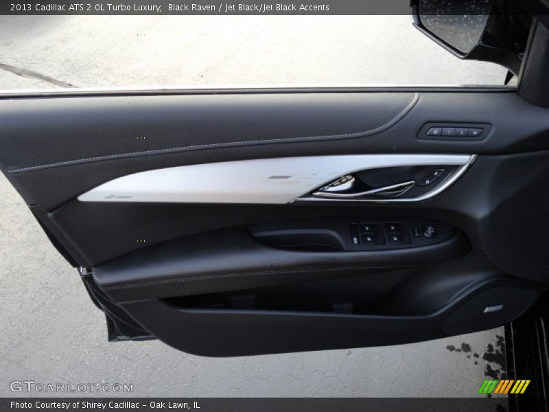 Black Raven / Jet Black/Jet Black Accents 2013 Cadillac ATS 2.0L Turbo Luxury