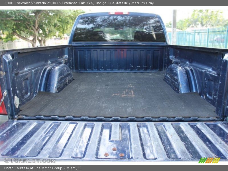 Indigo Blue Metallic / Medium Gray 2000 Chevrolet Silverado 2500 LS Extended Cab 4x4