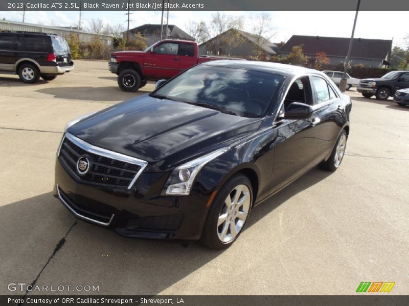 Black Raven / Jet Black/Jet Black Accents 2013 Cadillac ATS 2.5L