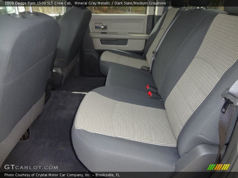 Mineral Gray Metallic / Dark Slate/Medium Graystone 2009 Dodge Ram 1500 SLT Crew Cab